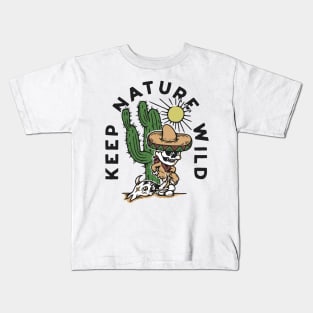 Keep Nature Wild Kids T-Shirt